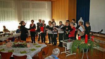 Singen am Seniorennachmittagim KGH Seon am 8.12.13