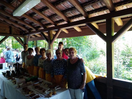 Das Frauenchorteam am Waldgottesdienst 2018