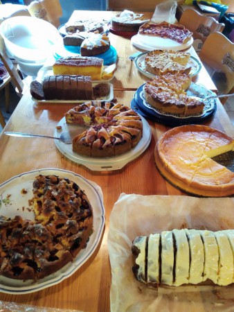 Kuchenbuffet Waldgottesdienst 2018
